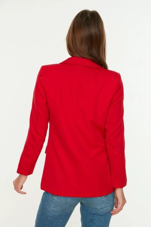 Buttoned Blazer Jacket