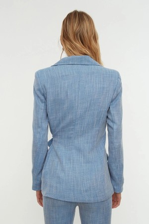 Tie Blazer Jacket