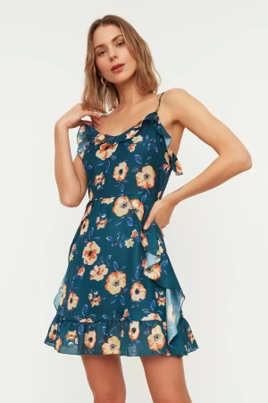 Flower Pattern Dress