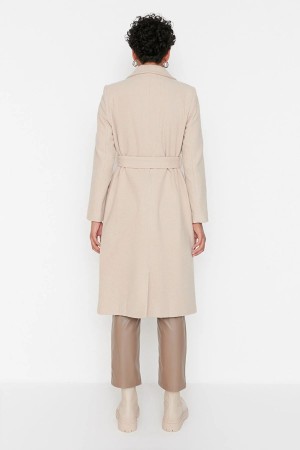 Belted Long Cachet Coat