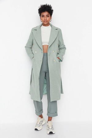 Belted Long Cachet Coat