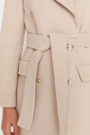 Belted Long Cachet Coat