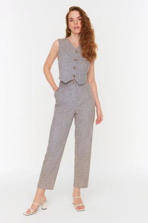 High Waist Trousers