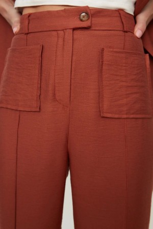 Rib Stitched Trousers